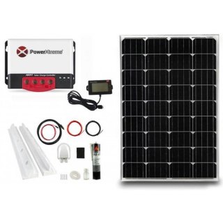 Emergoplus MPPT Solar Komplettanlage PowerXtreme XS20s mit Display 280W Paket